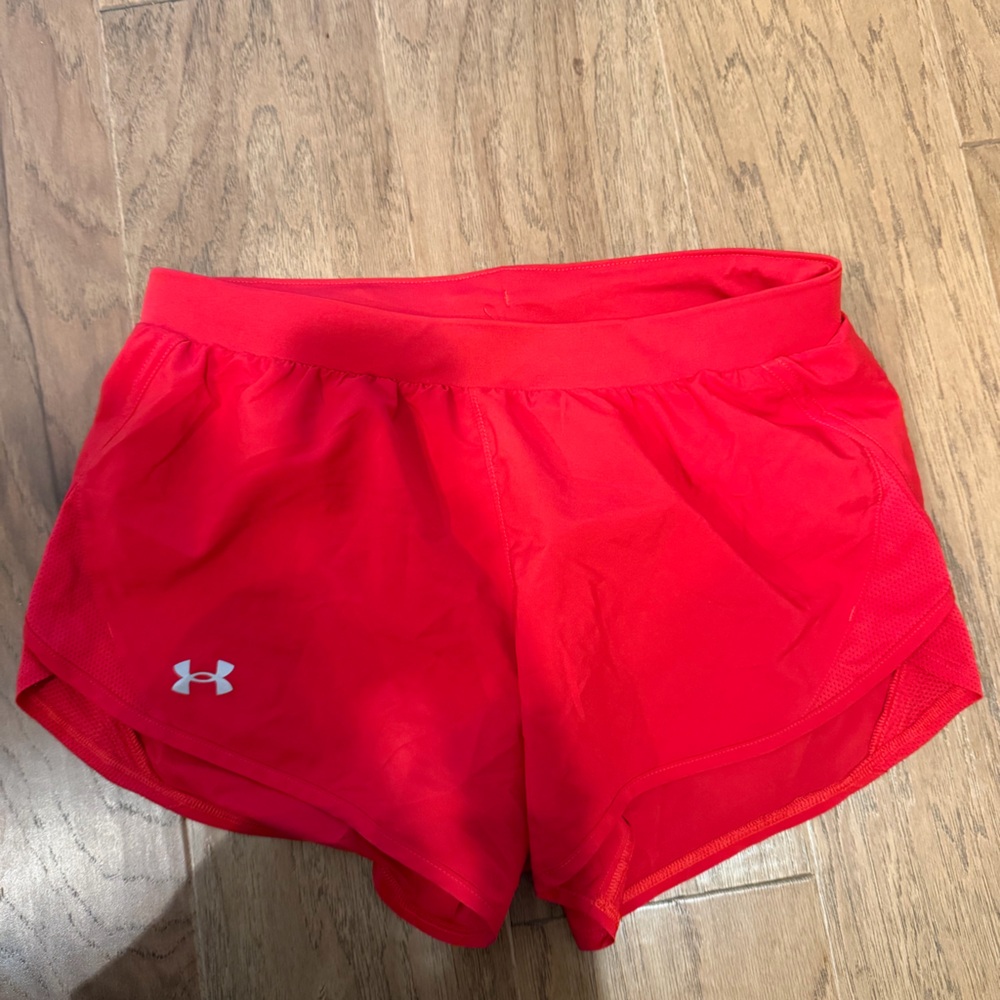 Under Armour Bright Red Sports Shorts